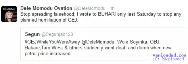 "I wrote to Buhari to stop any planned humiliation of GEJ" - Dele Momodu